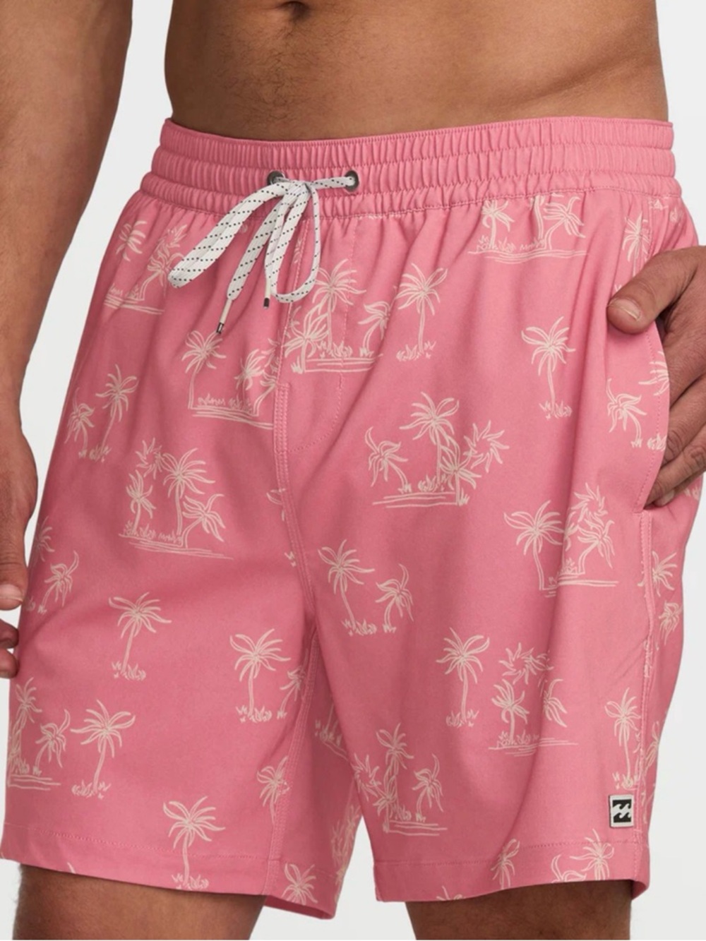 New LINEUP LAYBACKS 16" TRUNKS Billabong Men’s Large Short Length Lined Swimsuit